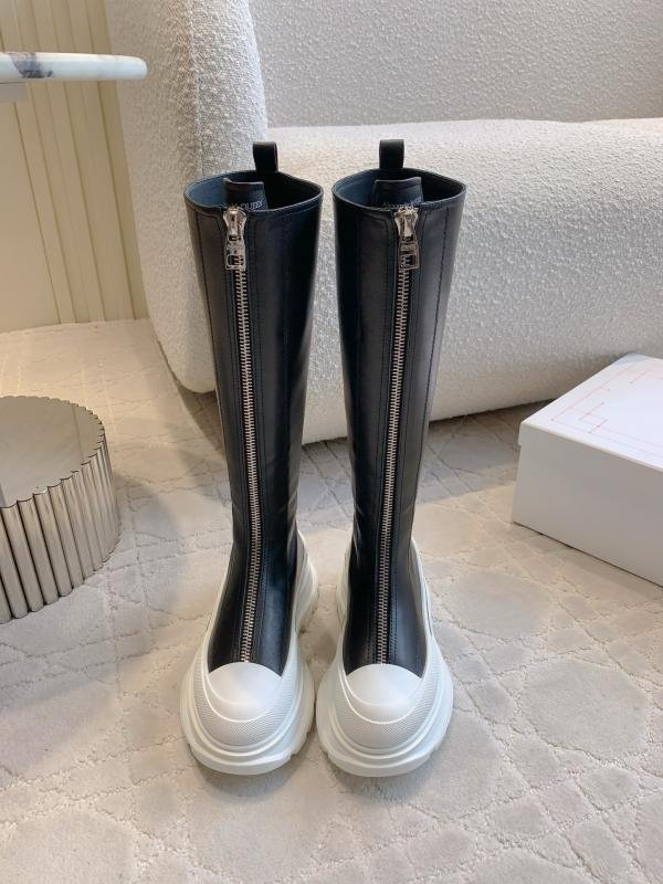 Alexander McQueen classic platform boots