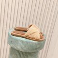 CELINE 2025 latest Triomphe series genuine leather outsole slippers