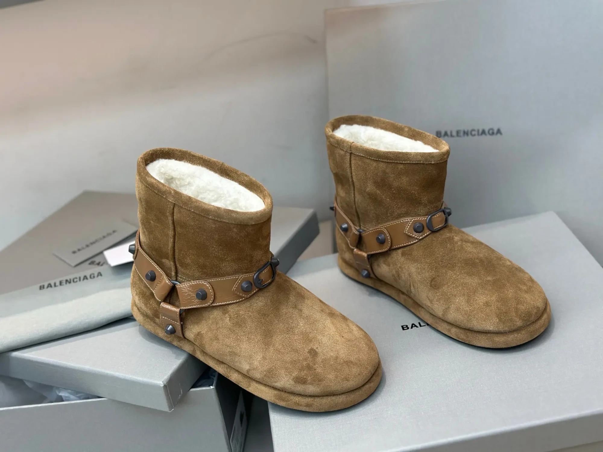 BALENCIAGA* Fall/Winter New Wool Ankle Boots 15 BALENCIAGA FallWinter New Wool Ankle Boots (14)