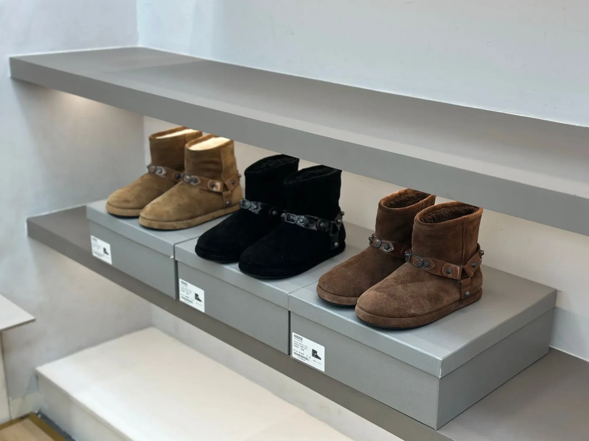 BALENCIAGA FallWinter New Wool Ankle Boots (28)