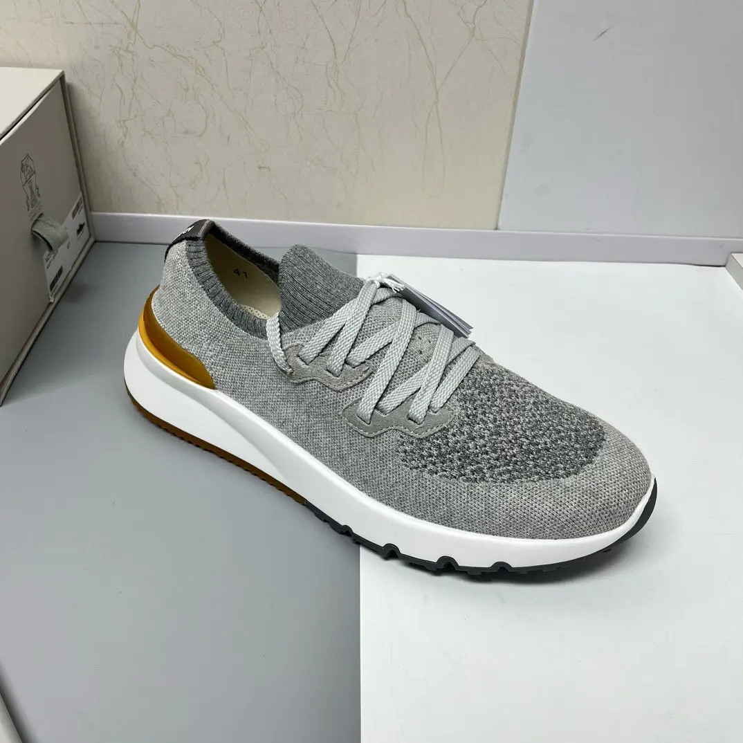 Brunello Cucinelli's 2025 Spring/Summer new men's shoes 15 Brunello Cucinelli's 2025 SpringSummer new men's shoes (15)