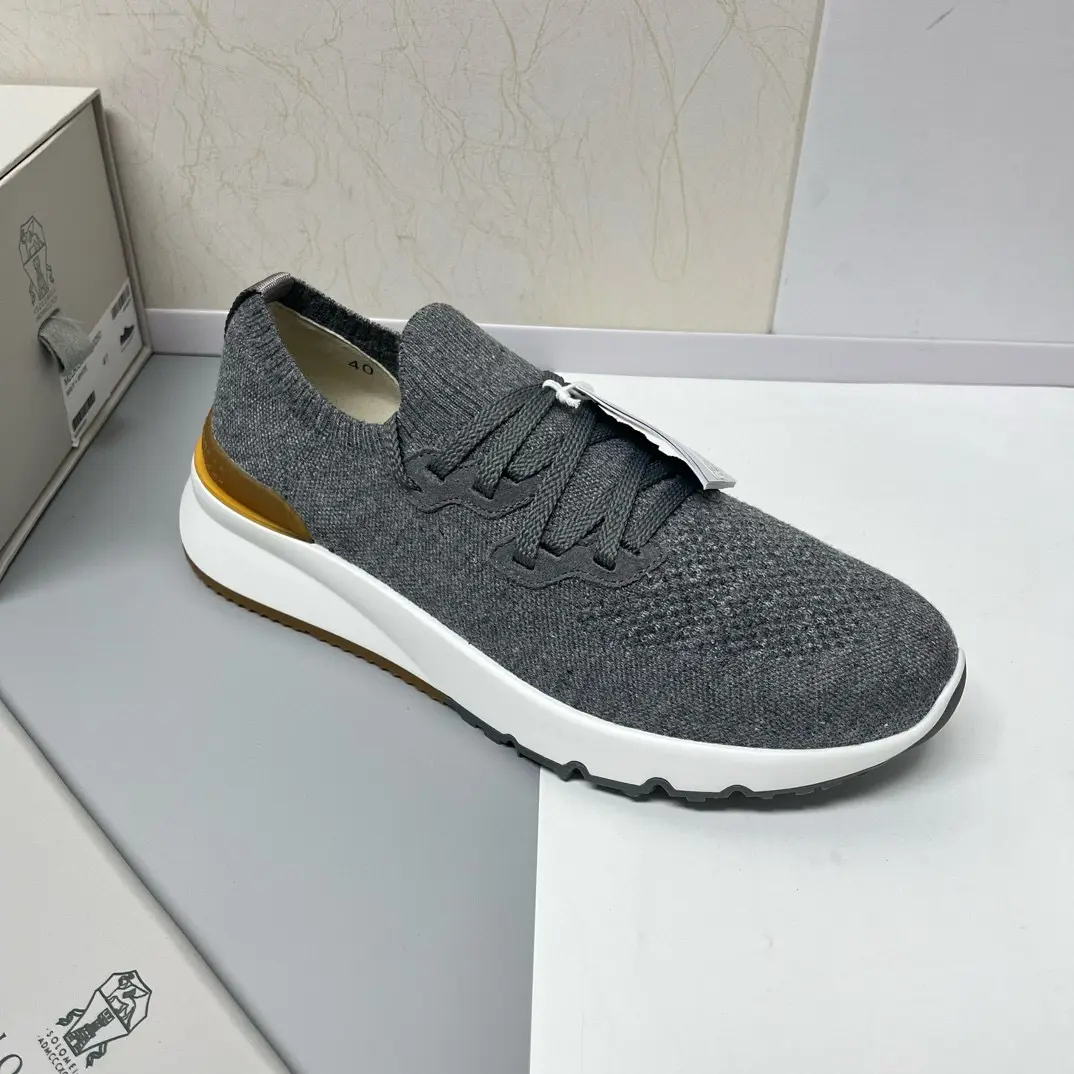 Brunello Cucinelli's 2025 Spring/Summer new men's shoes 6 Brunello Cucinelli's 2025 SpringSummer new men's shoes (6)