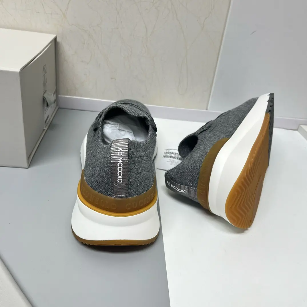 Brunello Cucinelli's 2025 Spring/Summer new men's shoes 7 Brunello Cucinelli's 2025 SpringSummer new men's shoes (7)