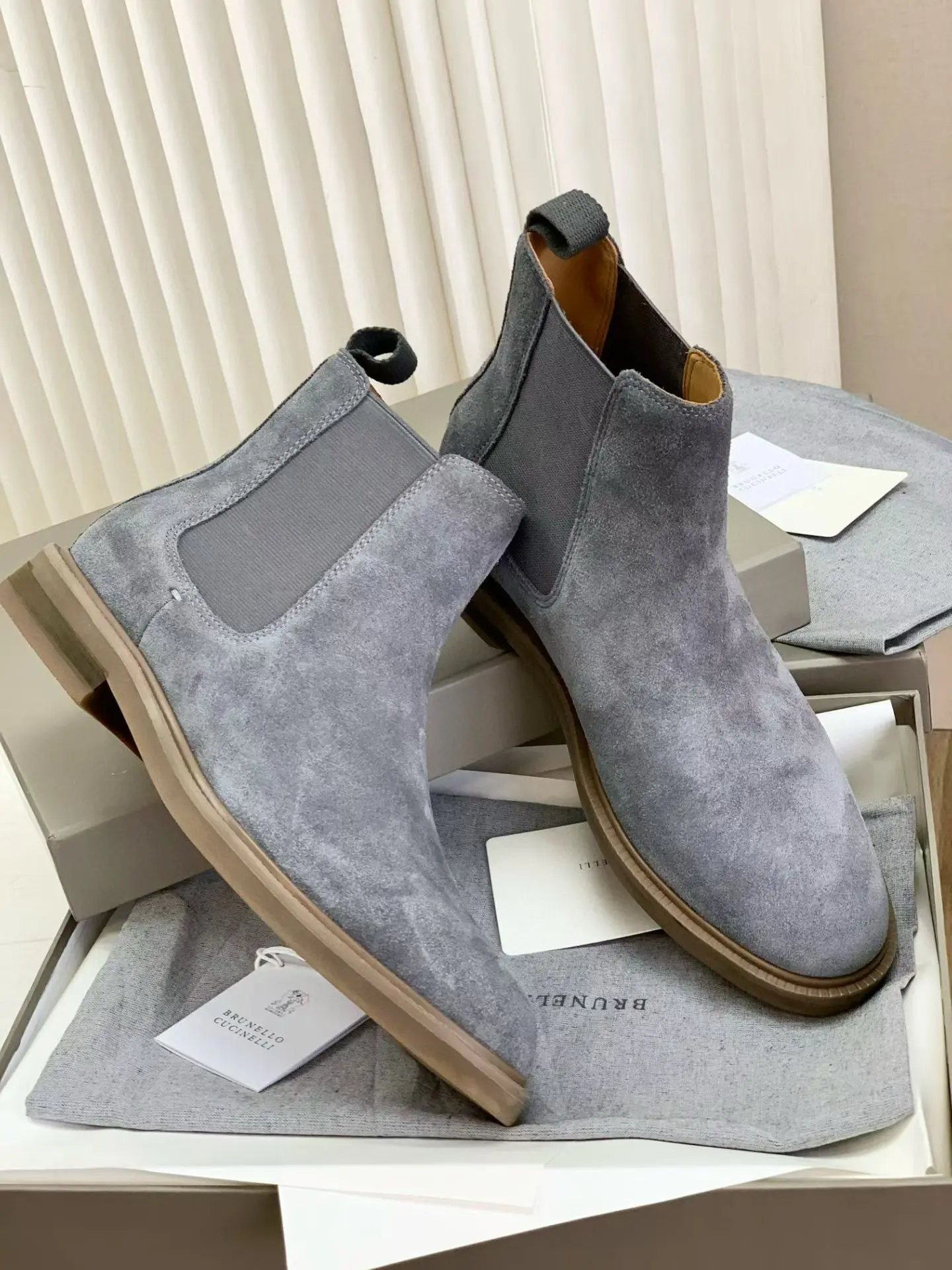 Brunello Cucinelli's new autumn/winter men's ankle boots 22 Brunello Cucinelli's new autumnwinter men's ankle boots (22)