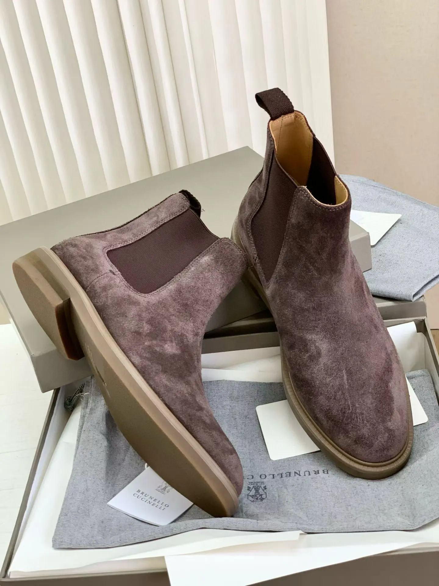 Brunello Cucinelli's new autumn/winter men's ankle boots 31 Brunello Cucinelli's new autumnwinter men's ankle boots (31)