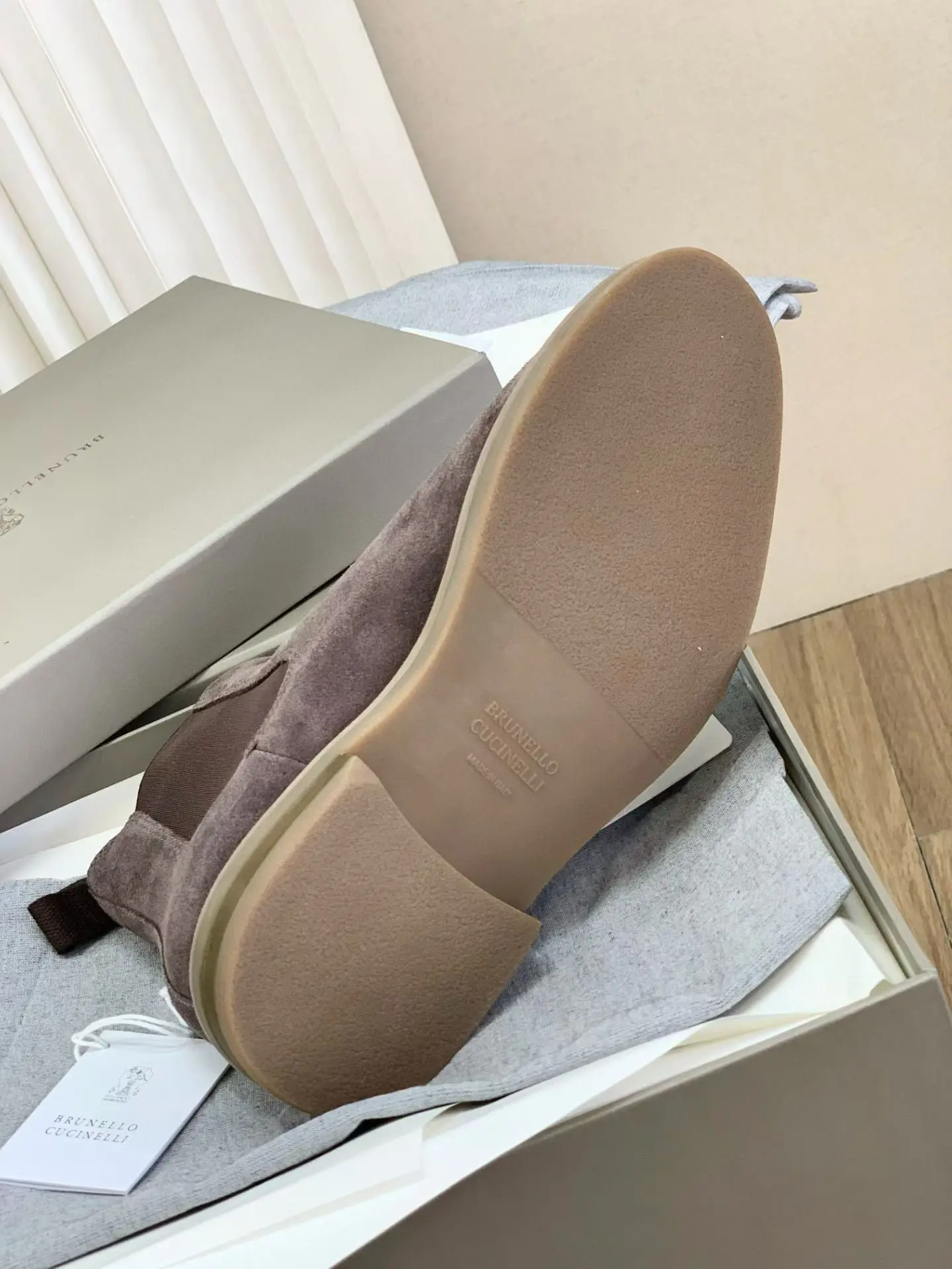 Brunello Cucinelli's new autumn/winter men's ankle boots 37 Brunello Cucinelli's new autumnwinter men's ankle boots (37)