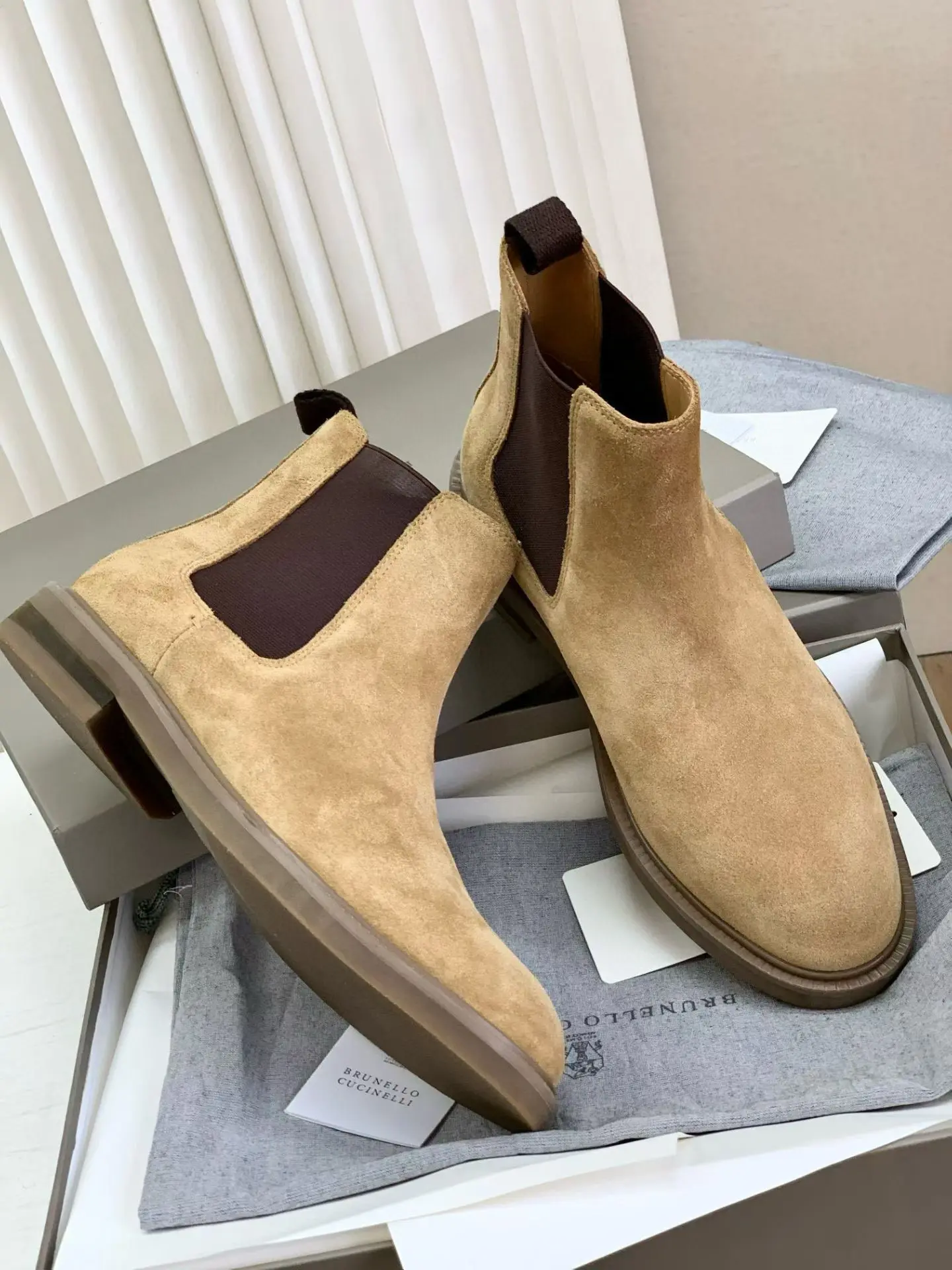 Brunello Cucinelli's new autumn/winter men's ankle boots 4 Brunello Cucinelli's new autumnwinter men's ankle boots (4)