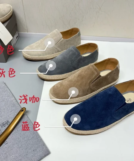 Luxe Shoes _ High Quality 1:1 Lux Shoes 16 Brunello Cucinelli slip-on elk suede casual sneakers (1)