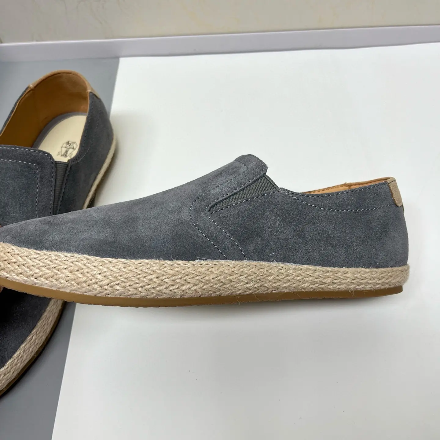 Brunello Cucinelli slip-on elk suede casual sneakers 13 Brunello Cucinelli slip-on elk suede casual sneakers (13)