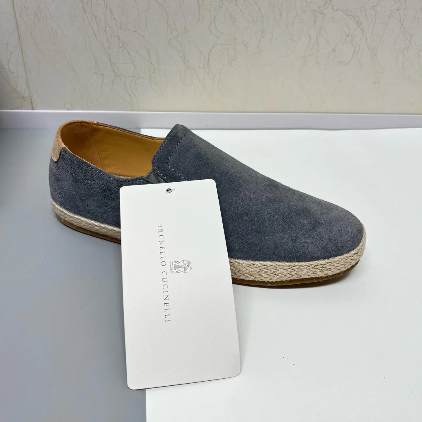 Brunello Cucinelli slip-on elk suede casual sneakers 15 Brunello Cucinelli slip-on elk suede casual sneakers (15)