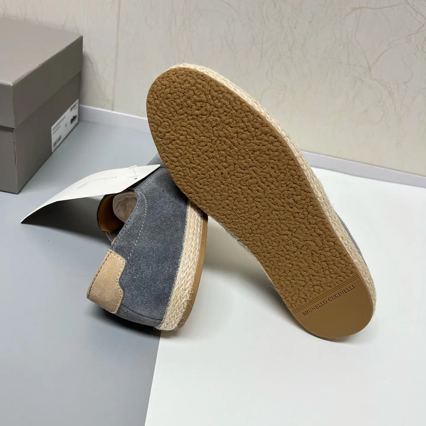 Brunello Cucinelli slip-on elk suede casual sneakers 19 Brunello Cucinelli slip-on elk suede casual sneakers (19)