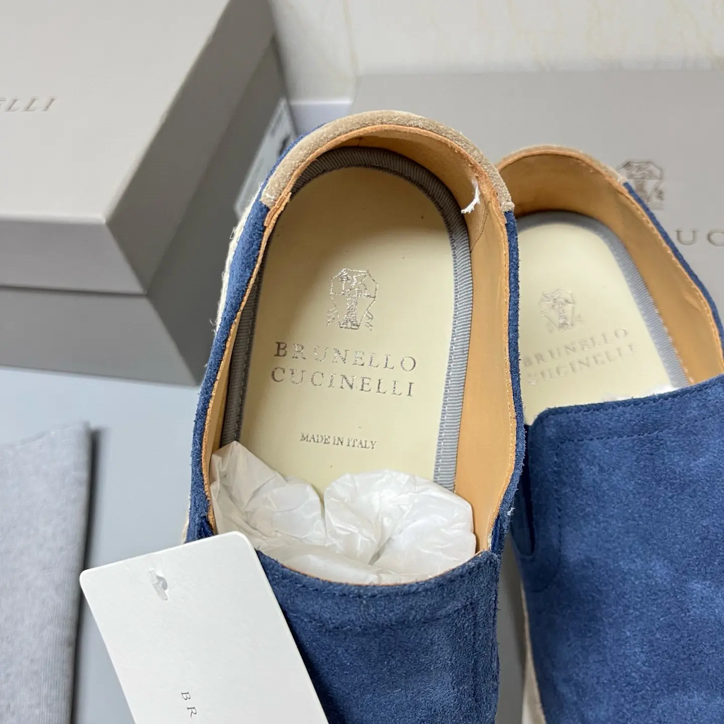 Brunello Cucinelli slip-on elk suede casual sneakers 22 Brunello Cucinelli slip-on elk suede casual sneakers (22)