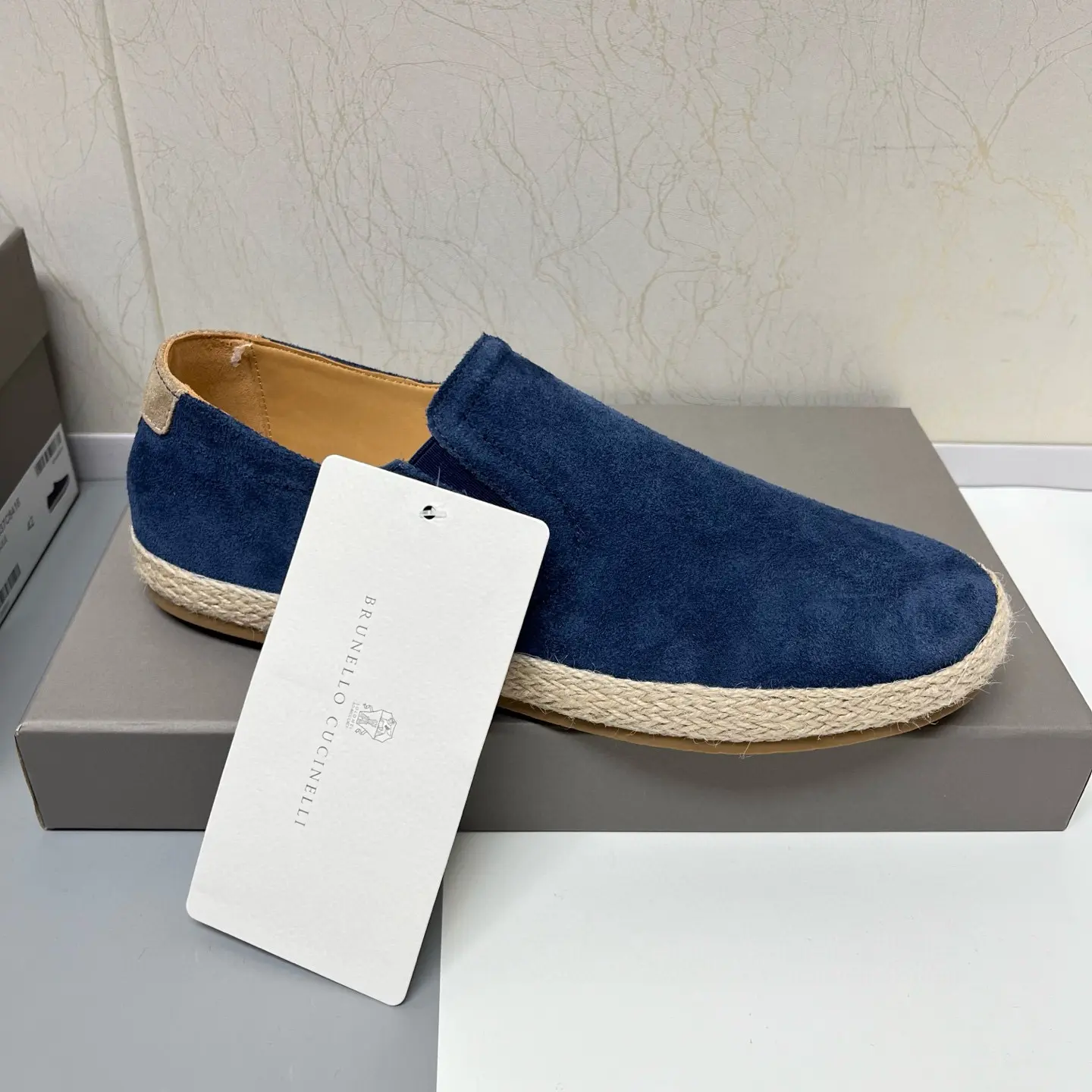 Brunello Cucinelli slip-on elk suede casual sneakers 24 Brunello Cucinelli slip-on elk suede casual sneakers (24)