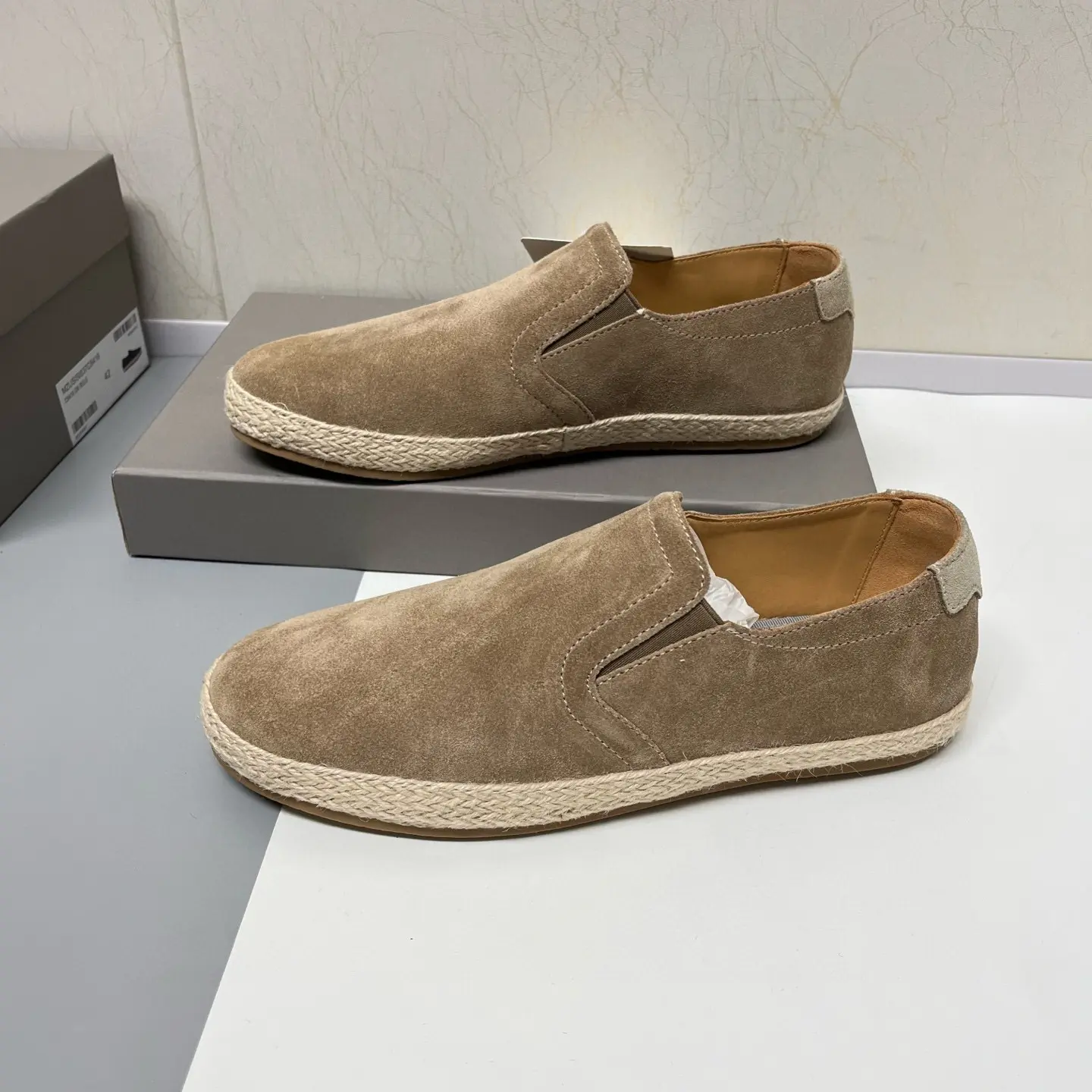 Brunello Cucinelli slip-on elk suede casual sneakers 30 Brunello Cucinelli slip-on elk suede casual sneakers (30)