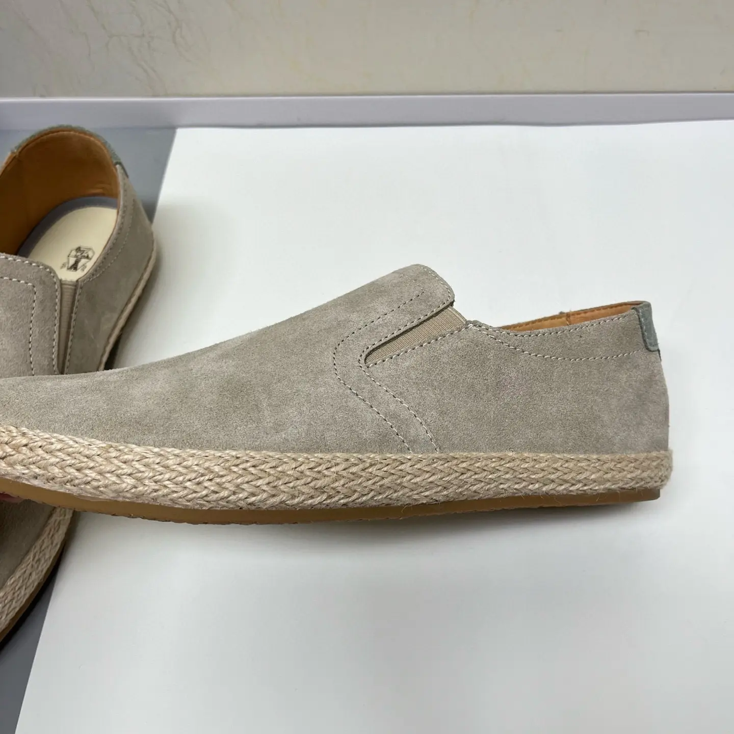 Brunello Cucinelli slip-on elk suede casual sneakers 4 Brunello Cucinelli slip-on elk suede casual sneakers (4)