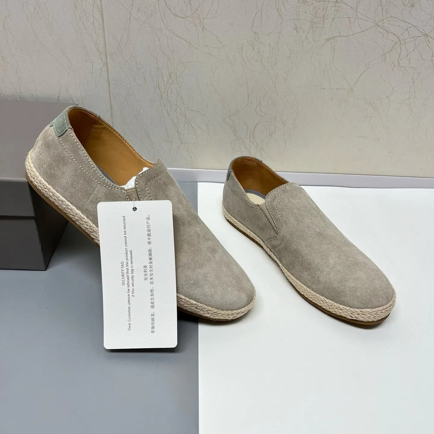 Brunello Cucinelli slip-on elk suede casual sneakers 5 Brunello Cucinelli slip-on elk suede casual sneakers (5)