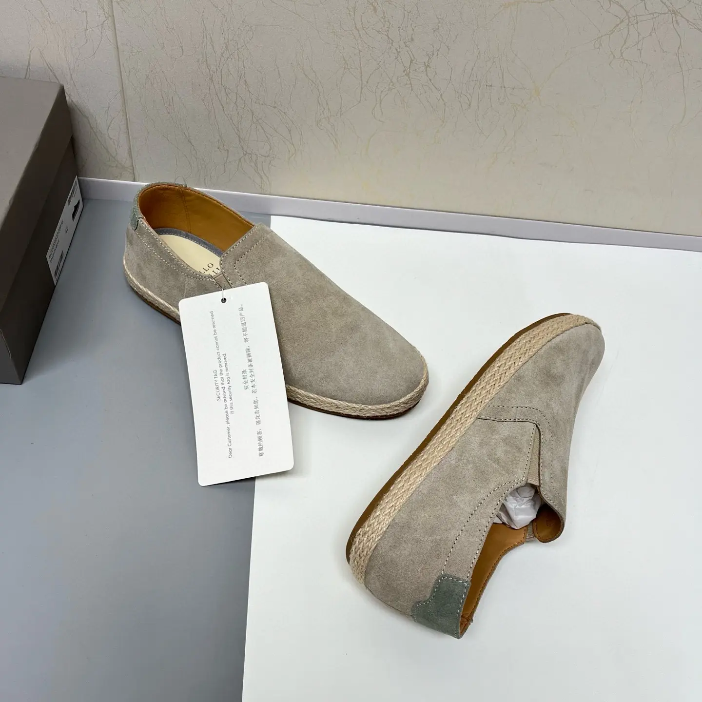 Brunello Cucinelli slip-on elk suede casual sneakers 8 Brunello Cucinelli slip-on elk suede casual sneakers (8)