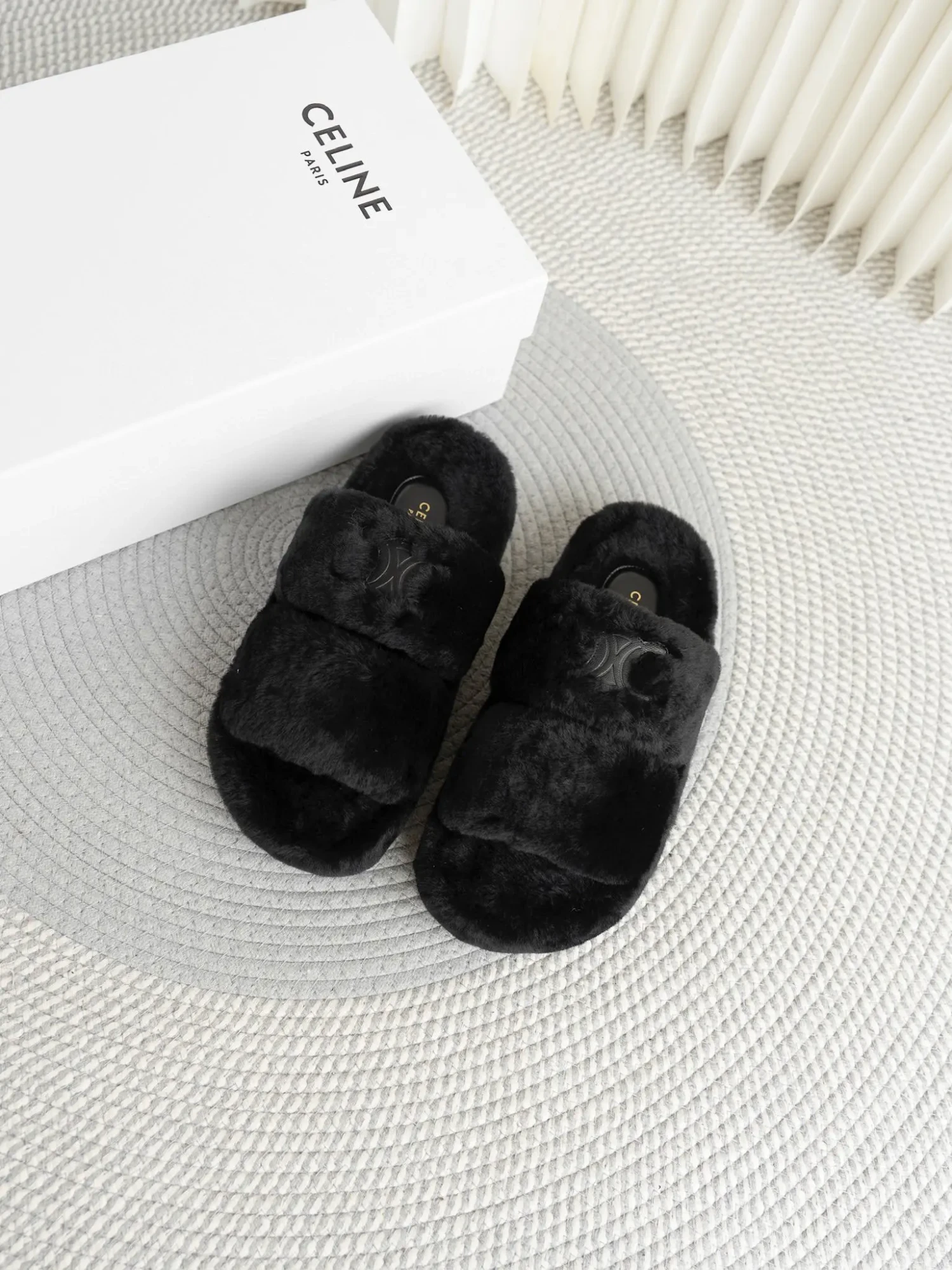 Celine's new fall shearling slippers 23 Celine's new fall shearling slippers (23)