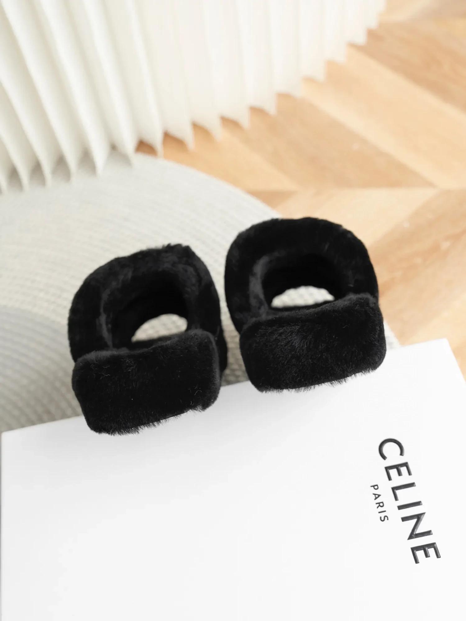 Celine's new fall shearling slippers 27 Celine's new fall shearling slippers (27)