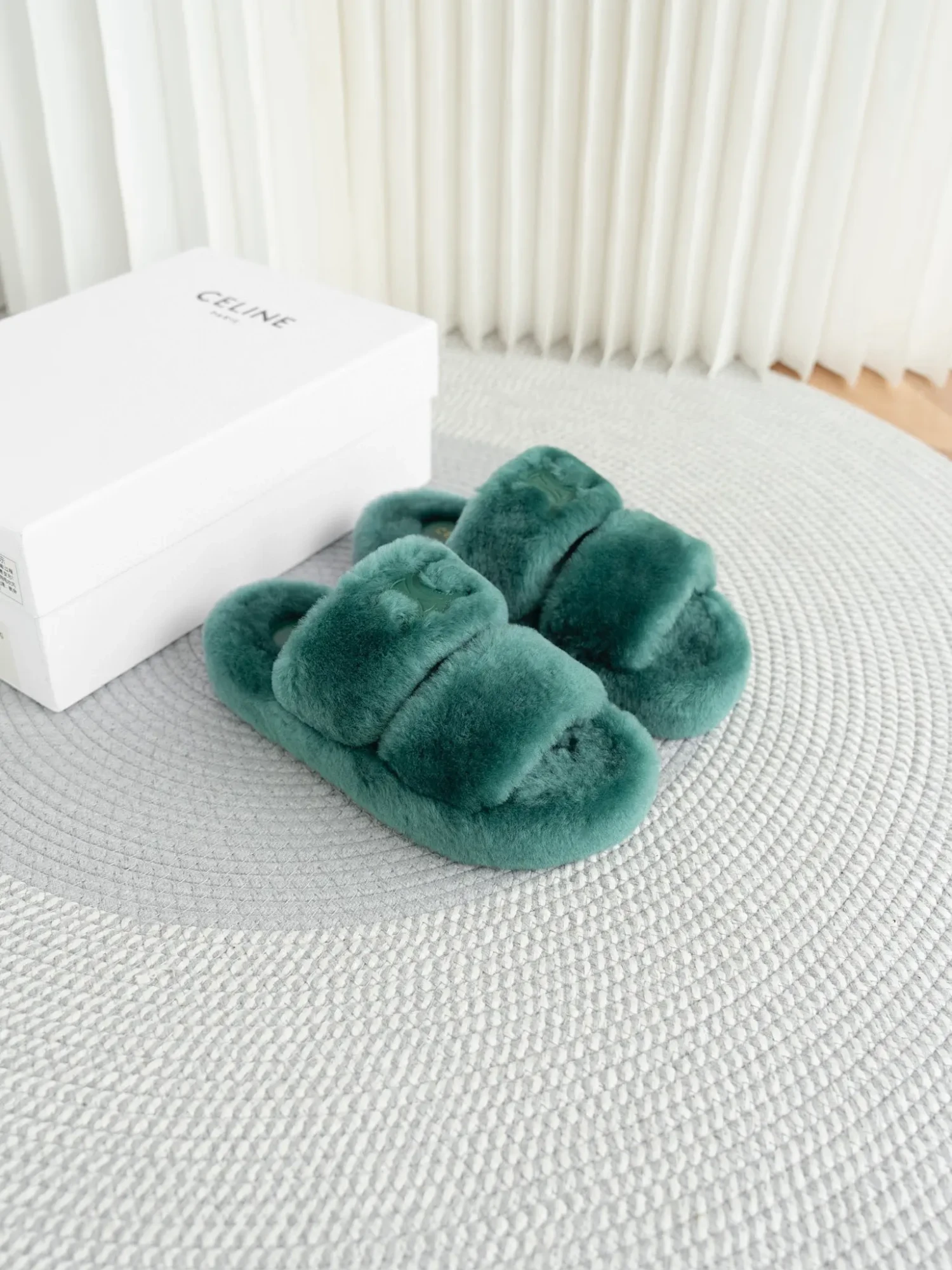 Celine's new fall shearling slippers 28 Celine's new fall shearling slippers (28)