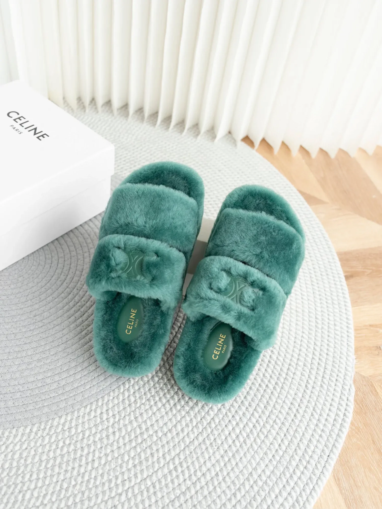 Celine's new fall shearling slippers 31 Celine's new fall shearling slippers (31)