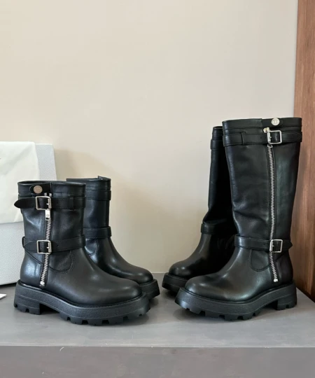 High-top Dior boots casual boots embody a tough, effortless style (2)