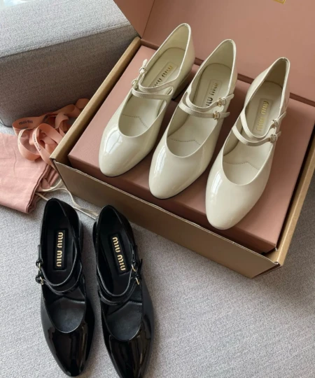 MiuMiu new low-heeled Mary Janes (3)