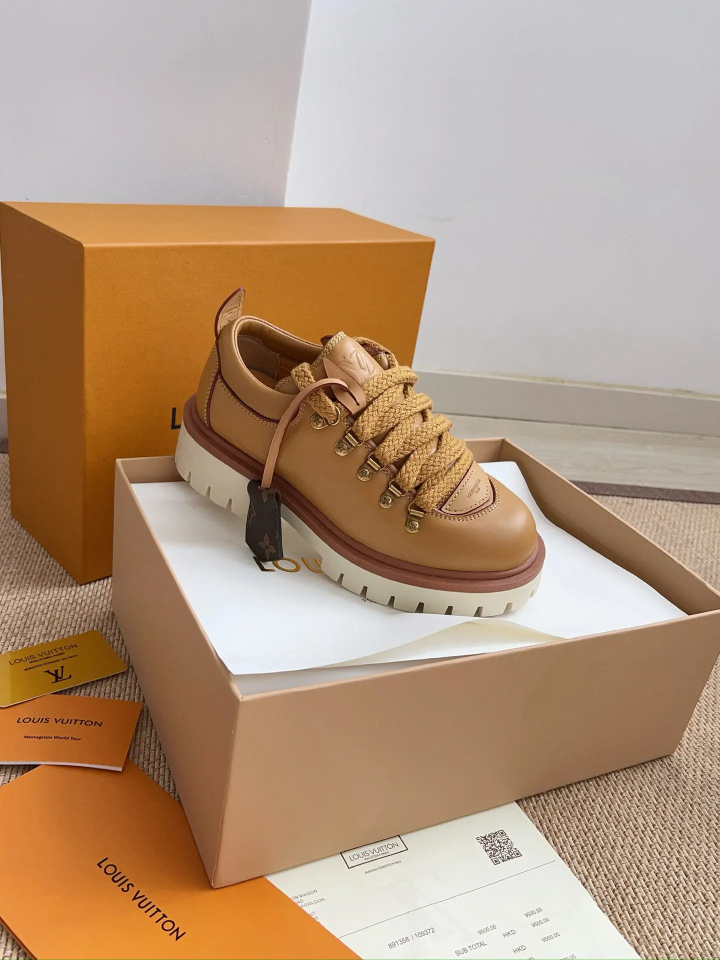 New LV/Louis Vuitton REMIX Big Toe Lace-Up Platform Loafers 44 New LVLouis Vuitton REMIX Big Toe Lace-Up Platform Loafers (44)