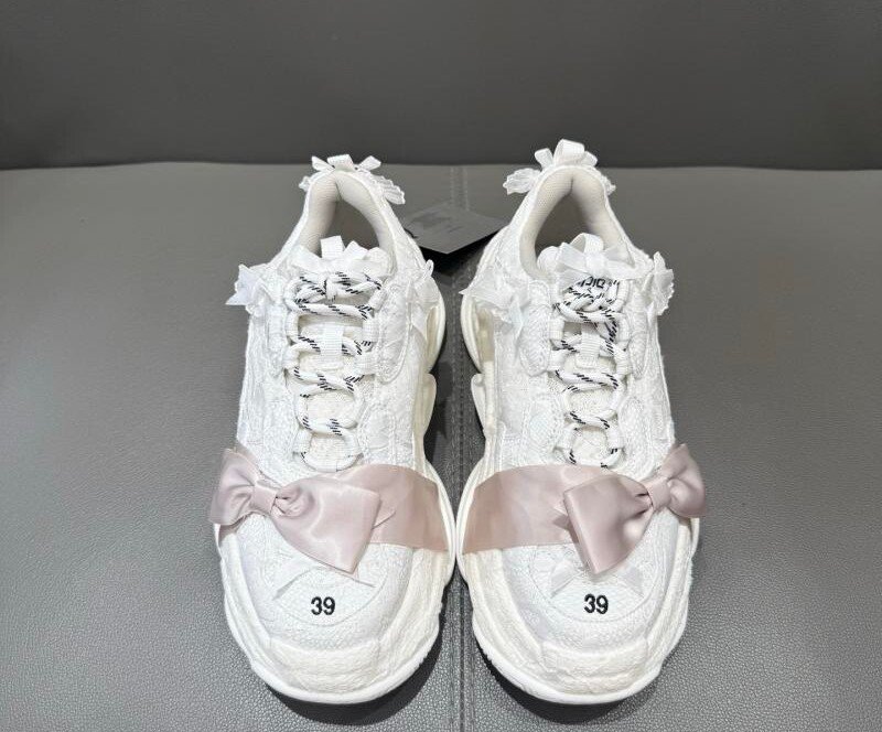 Balenciaga Triple S Lace sneakers with lace bow