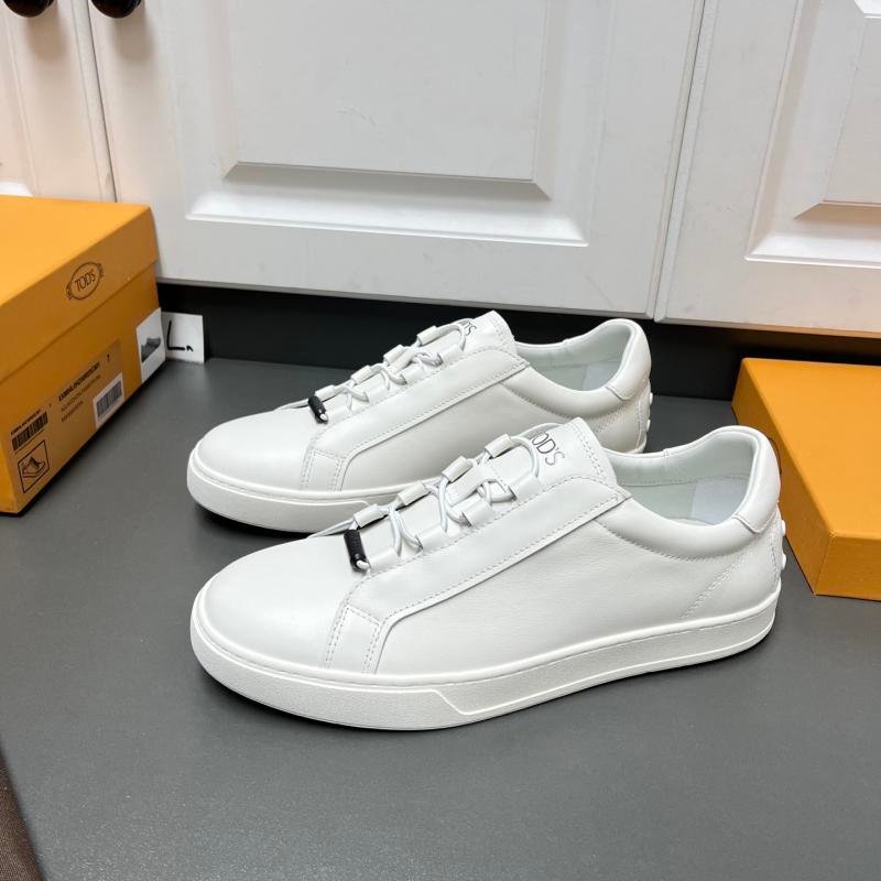 TOD'S new series of men's leather lace-up casual sneakers