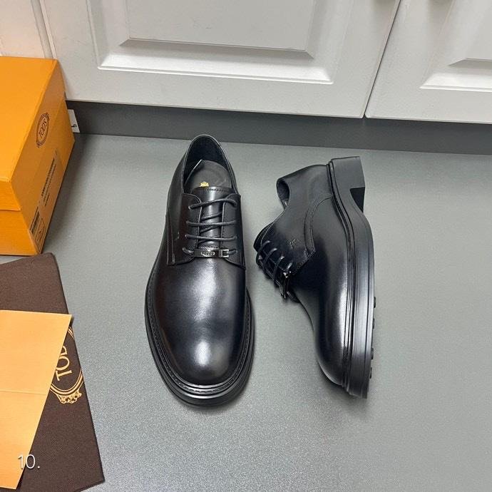 Tods new business and casual derby shoes for men