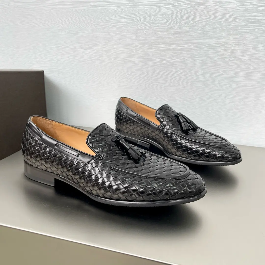 Bottega Veneta Men's Tassel Loafers 4 Bottega Veneta Men's Tassel Loafers (4)