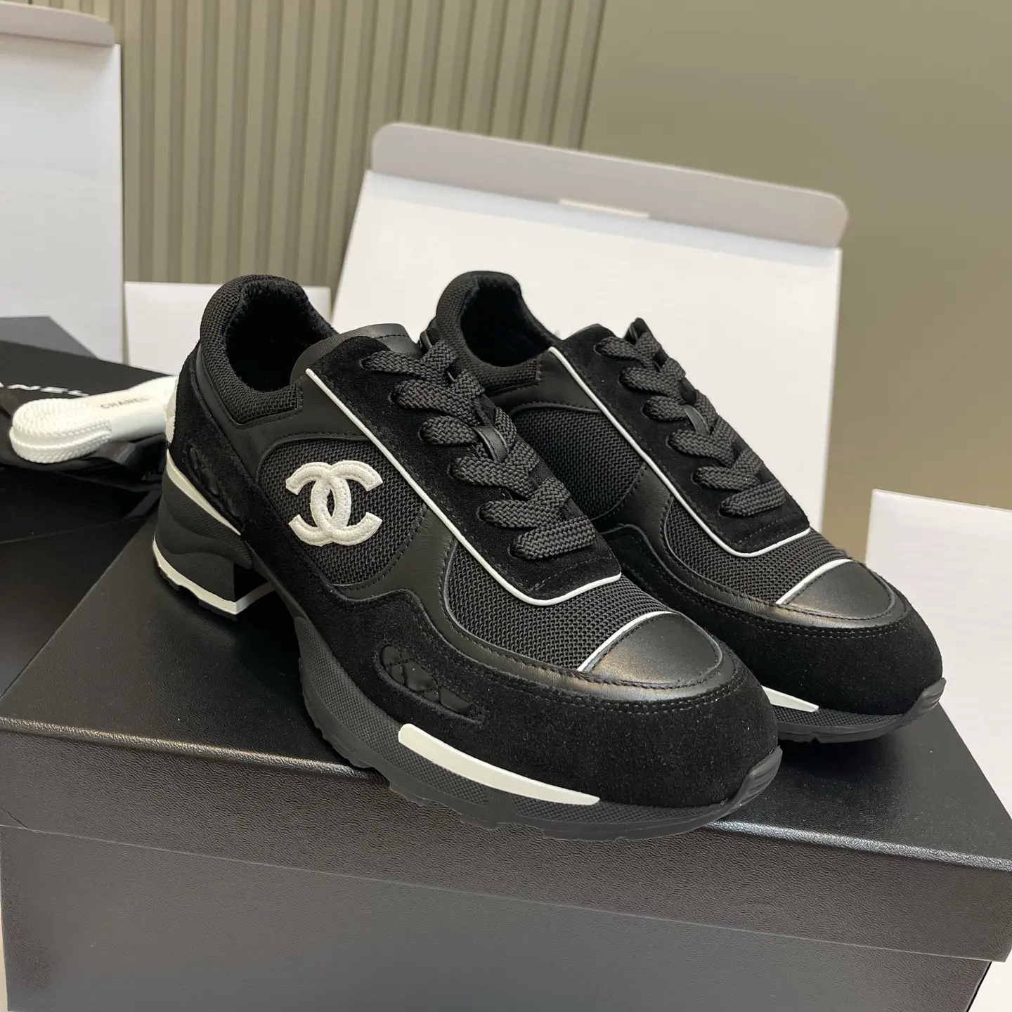 Chanel Low-Heeled Sneakers 14 Chanel Low-Heeled Sneakers (14)