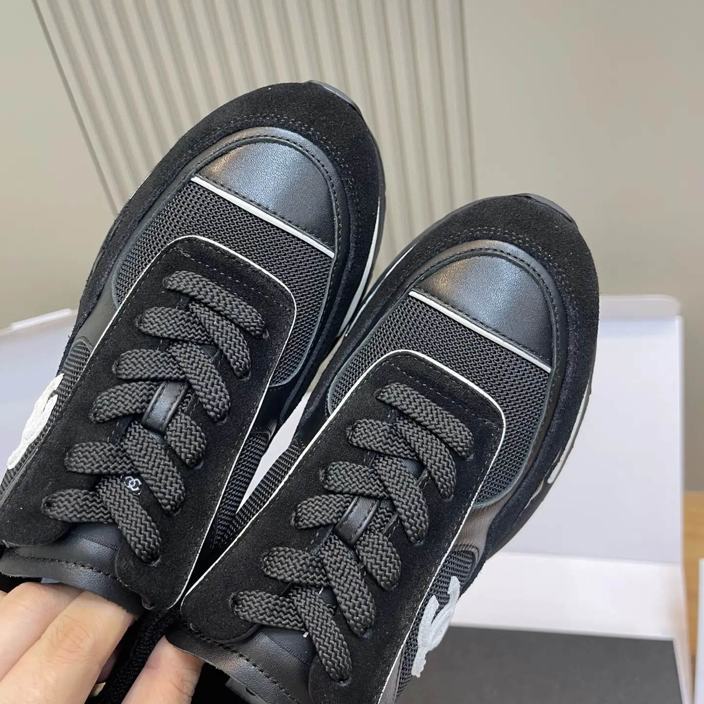 Chanel Low-Heeled Sneakers 19 Chanel Low-Heeled Sneakers (19)