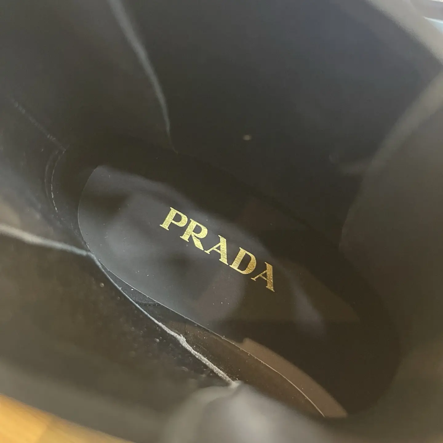 High-quality (personal shopper) PRADA Fall/Winter New Gold Triangle Logo Retro Ankle Boots 17 High-quality (personal shopper) PRADA FallWinter New Gold Triangle Logo Retro Ankle Boots (17)