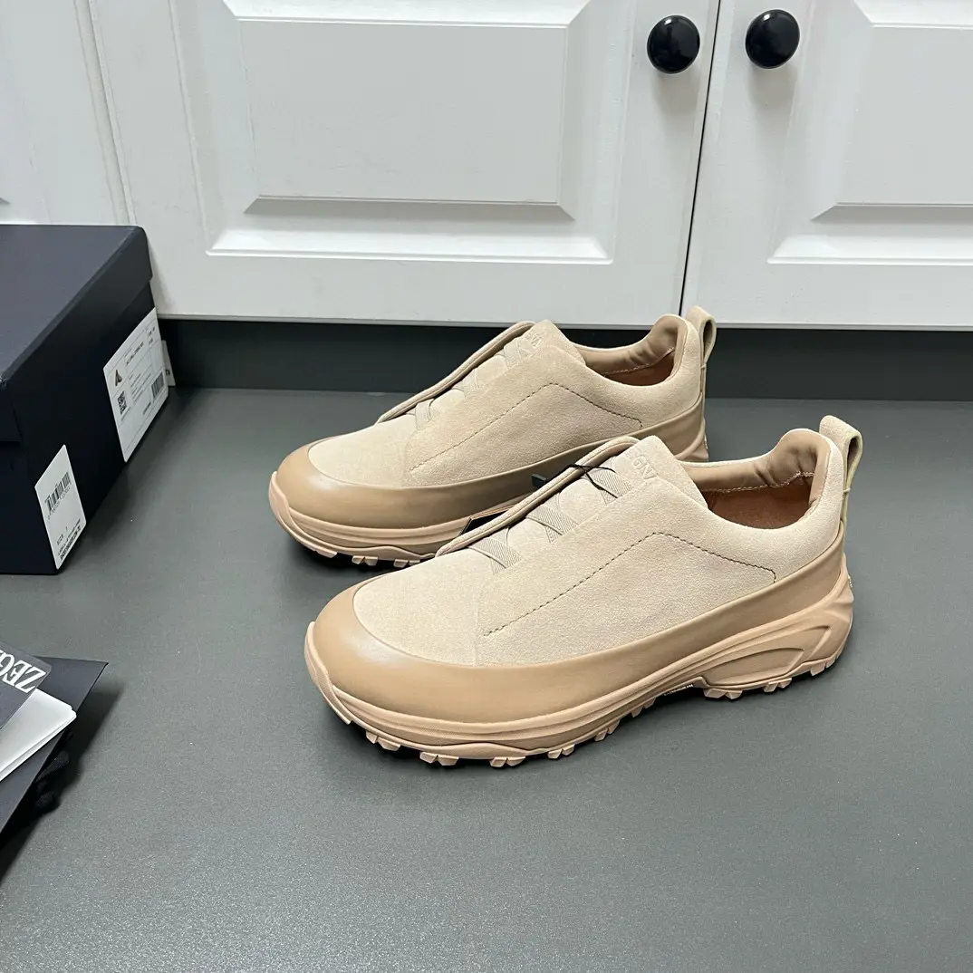 New ZEGNA Men's Triple Stitch™ Monte Luxury Casual Shoes in Suede 12 New ZEGNA Men's Triple Stitch™ Monte Luxury Casual Shoes in Suede (12)