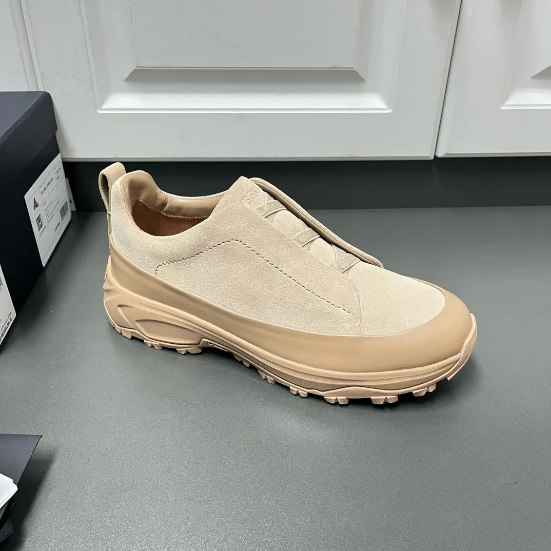 New ZEGNA Men's Triple Stitch™ Monte Luxury Casual Shoes in Suede 15 New ZEGNA Men's Triple Stitch™ Monte Luxury Casual Shoes in Suede (15)