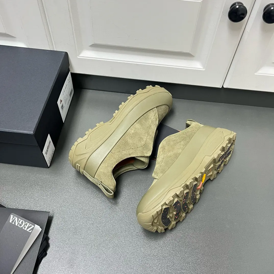 New ZEGNA Men's Triple Stitch™ Monte Luxury Casual Shoes in Suede 32 New ZEGNA Men's Triple Stitch™ Monte Luxury Casual Shoes in Suede (32)