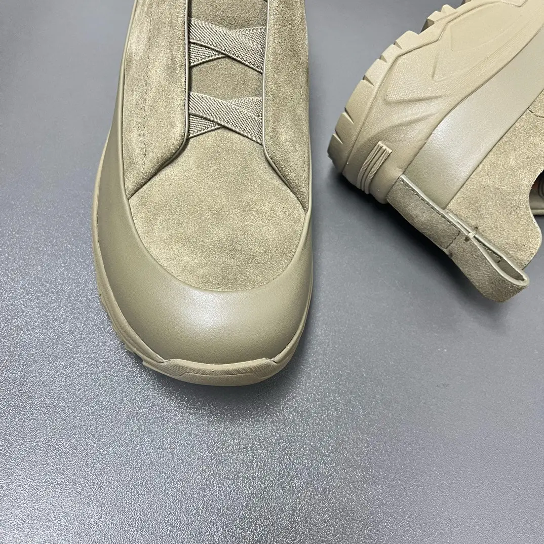 New ZEGNA Men's Triple Stitch™ Monte Luxury Casual Shoes in Suede 36 New ZEGNA Men's Triple Stitch™ Monte Luxury Casual Shoes in Suede (36)