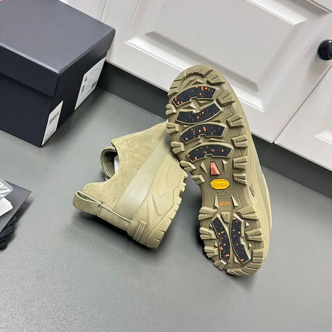 New ZEGNA Men's Triple Stitch™ Monte Luxury Casual Shoes in Suede 37 New ZEGNA Men's Triple Stitch™ Monte Luxury Casual Shoes in Suede (37)