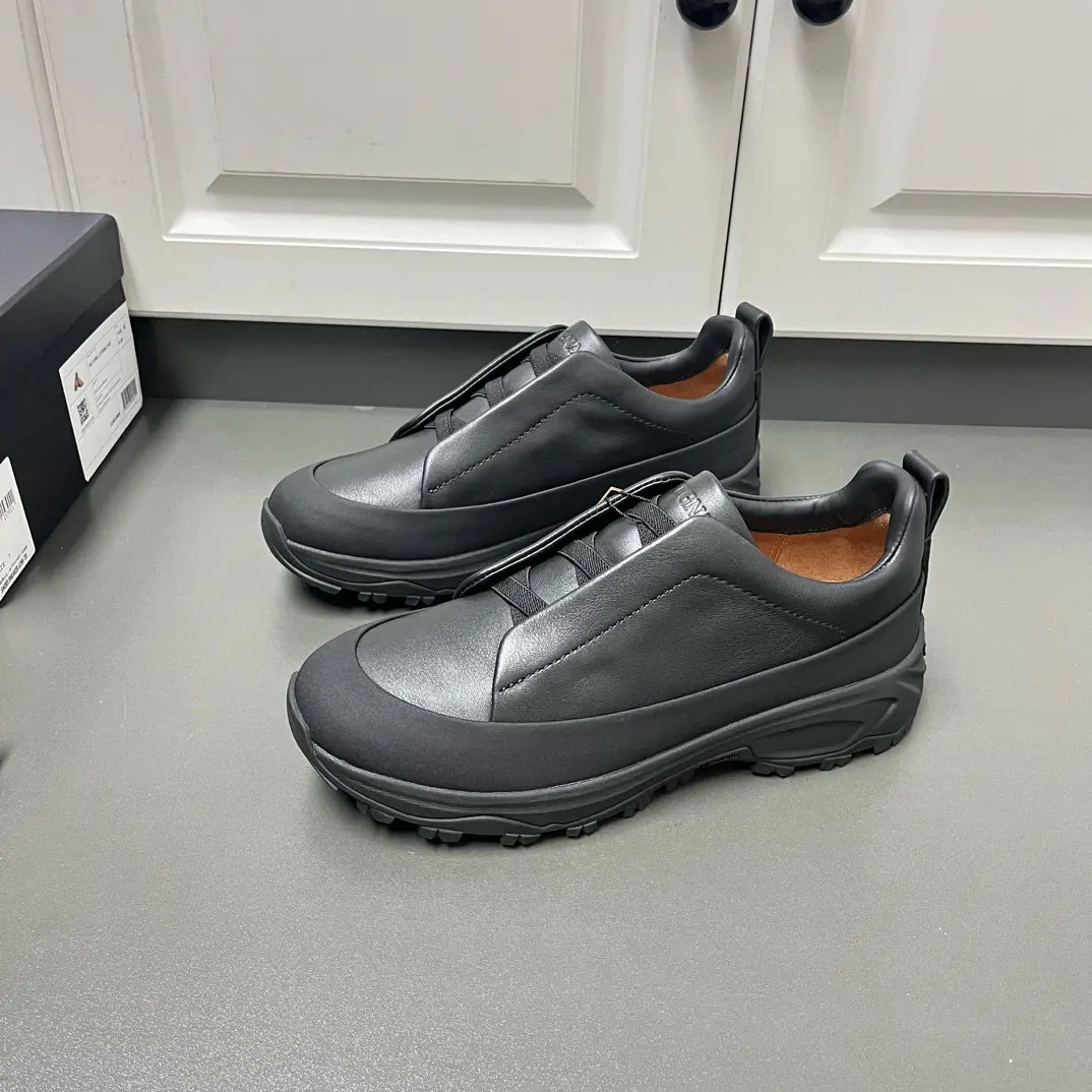 New ZEGNA Men's Triple Stitch™ Monte Luxury Casual Shoes in Suede 39 New ZEGNA Men's Triple Stitch™ Monte Luxury Casual Shoes in Suede (39)