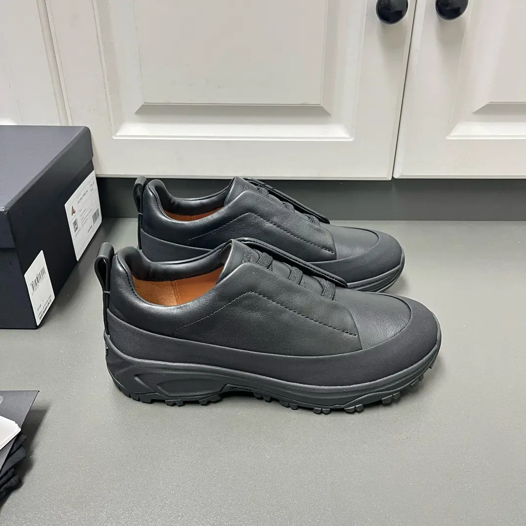 New ZEGNA Men's Triple Stitch™ Monte Luxury Casual Shoes in Suede 41 New ZEGNA Men's Triple Stitch™ Monte Luxury Casual Shoes in Suede (41)