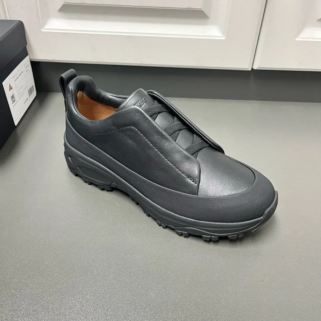 New ZEGNA Men's Triple Stitch™ Monte Luxury Casual Shoes in Suede 42 New ZEGNA Men's Triple Stitch™ Monte Luxury Casual Shoes in Suede (42)