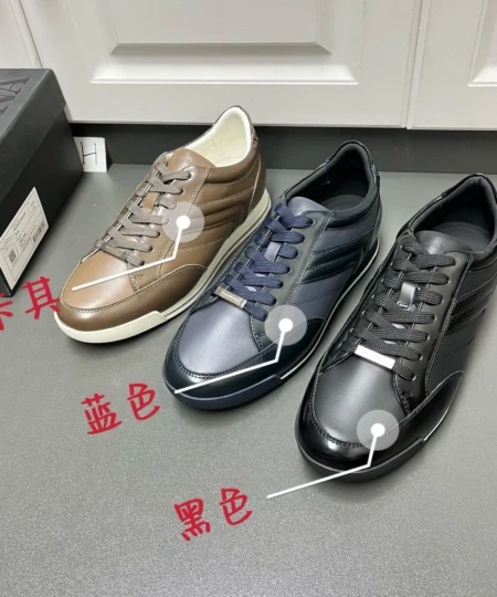 Zegna Men's New Slim-Soled Lightweight Training Shoes (1)