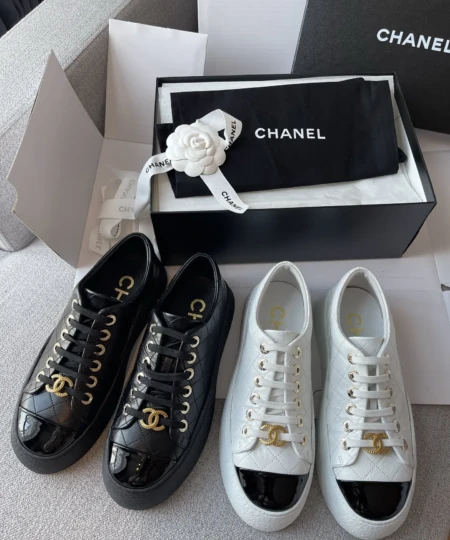 High-quality Chanel-inspired platform sneakers (new arrival, best-selling style) (2)
