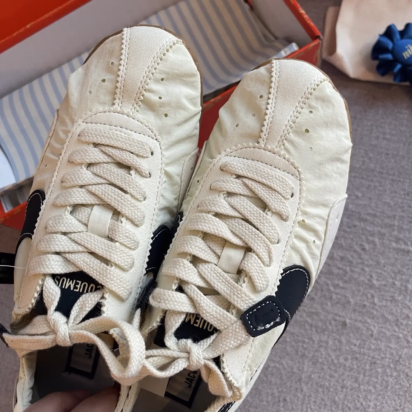 Nike Moon Shoe x Jacquemus collaboration casual shoes 10 Nike Moon Shoe x Jacquemus collaboration casual shoes (10)