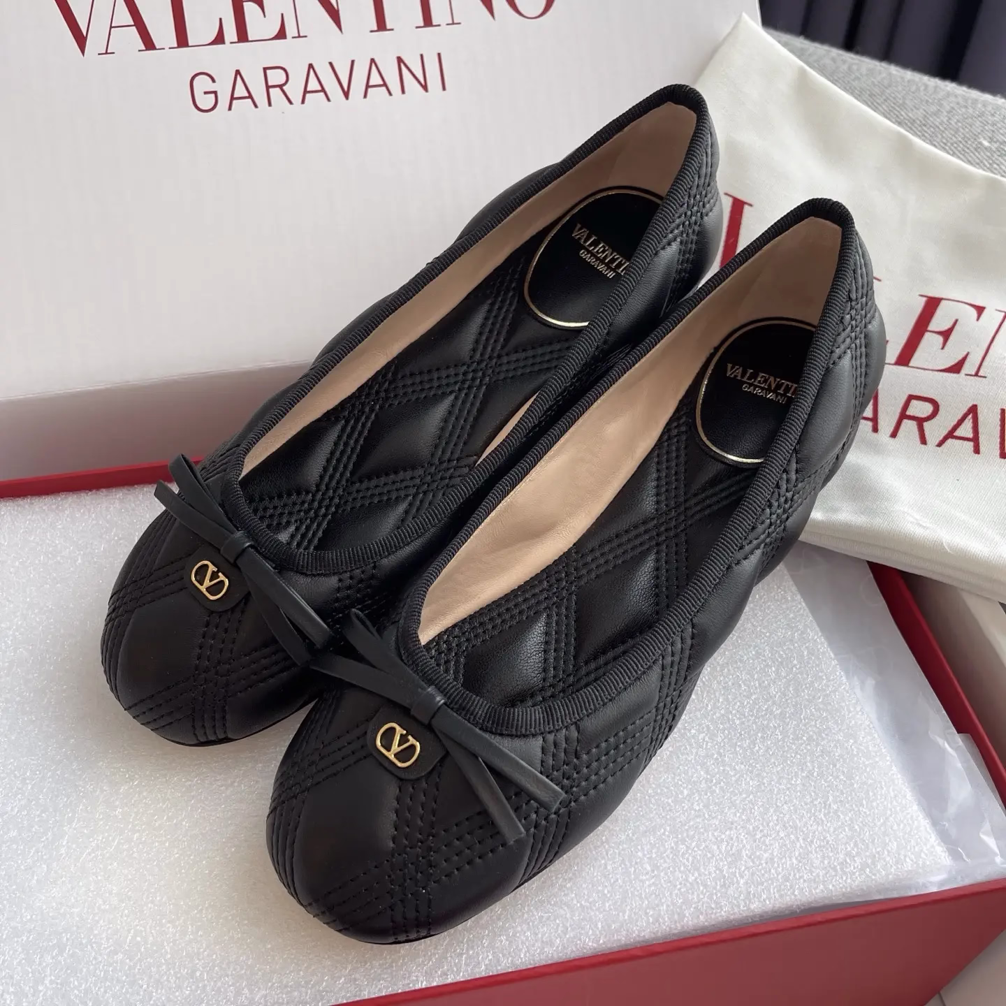 Top-tier version of Valentino quilted ballet flats 15 Top-tier version of Valentino quilted ballet flats (15)