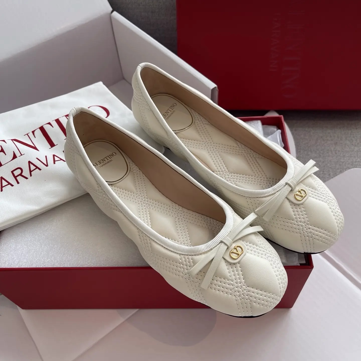 Top-tier version of Valentino quilted ballet flats 5 Top-tier version of Valentino quilted ballet flats (5)